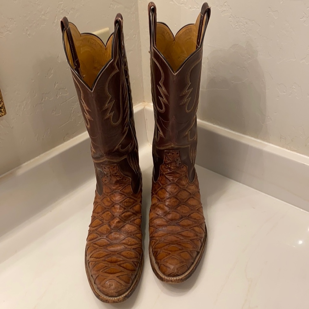 COPY - Exotic Anteater western boots